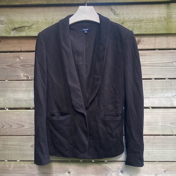 MADEWELL black tux blazer size 8 - Picture 3 of 10